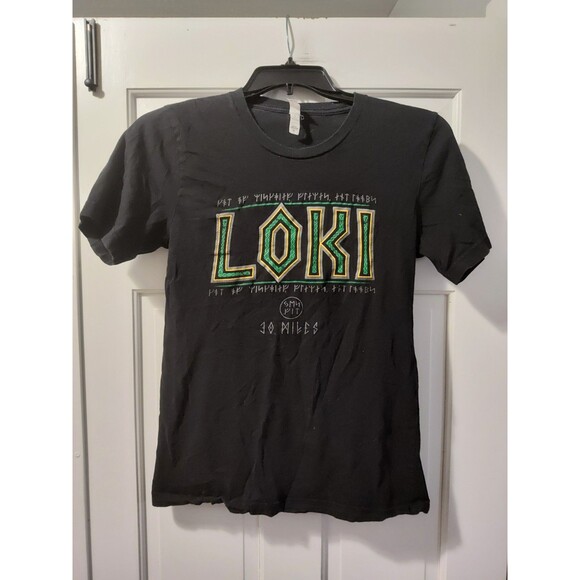 Loki Women’s T-Shirt Medium Bella + Canvas Yes Fit 30 Miles Marvel Event Tee - Picture 3 of 10